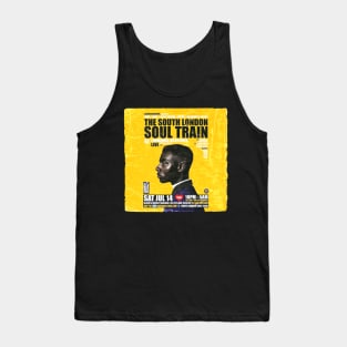 POSTER TOUR - SOUL TRAIN THE SOUTH LONDON 25 Tank Top